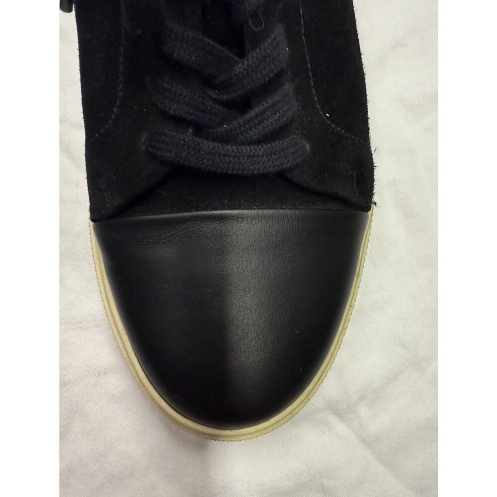 Allen Edmonds "Cooper" sneakers suede leather Men’s Size 8.5 D Black Handcrafted - Picture 9 of 15